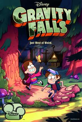 Desenho Gravity Falls 1ª e 2ª Temporada 2012