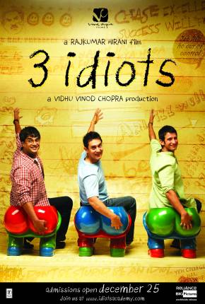 Filme 3 Idiotas - 3 Idiots Legendado 2009