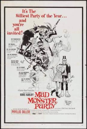 Filme A Festa do Monstro Maluco / Mad Monster Party 1967