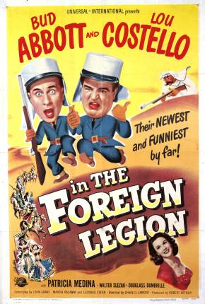 Filme Abbott Costello na Legião Estrangeira 1950