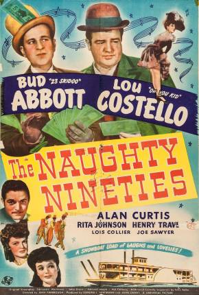 Filme Amigos da Onça / The Naughty Nineties 1945