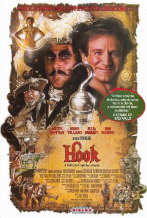 Filme Hook, a Volta do Capitão Gancho - Remux 1991