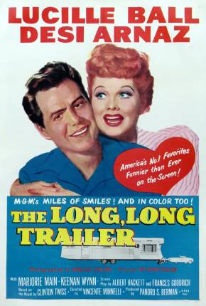 Filme Lua de Mel Agitada / The Long Long Trailer 1954