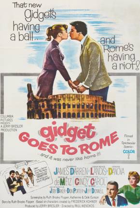 Filme Roma, Convite ao Amor / Gidget Goes to Rome 1963