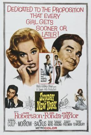 Filme Um Domingo em Nova York - Legendado 1963