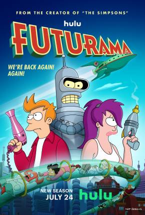 Desenho Futurama 1080P COmpleta 1999