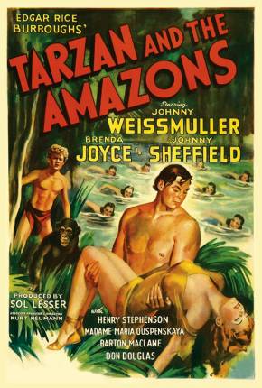 Filme Tarzan e as Amazonas / Tarzan and the Amazons 1945