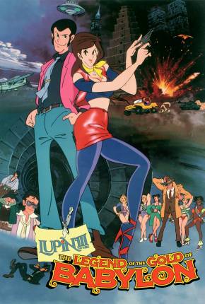 Filme Lupin III - O Ouro da Babilônia (Dual) 1985