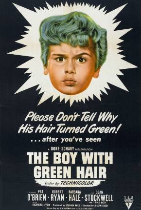 Filme O Menino dos Cabelos Verdes / The Boy with Green Hair 1948