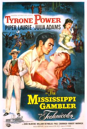 Filme O Aventureiro do Mississippi / The Mississippi Gambler - Legendado 1953