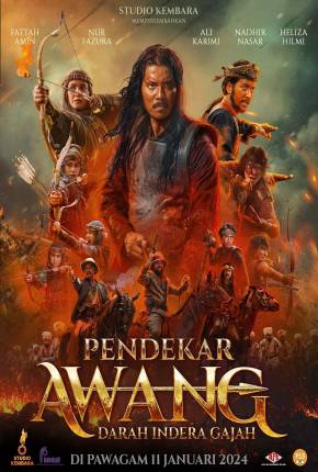 Filme Pendekar Awang - Darah Indera Gajah - Legendado e Dublado 2024